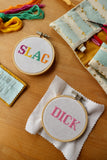 Craft Party Cross Stitch Kit | Hen Party Kit | Swear Words