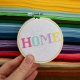 Tiny 3” Hoop Cross Stitch Kit | Home