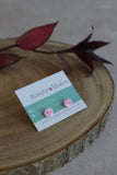 Button Earrings