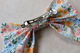 Meadow Flowers Hair Bow Barrette