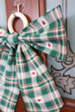 Christmas Fabric Bow