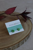 Button Earrings