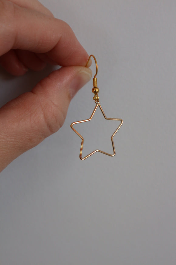 Star Charm Earrings