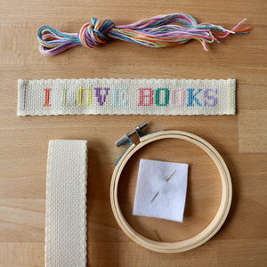 Make your own Bookmark Cross Stitch Kit