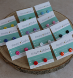 Button Earrings