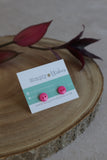 Button Earrings