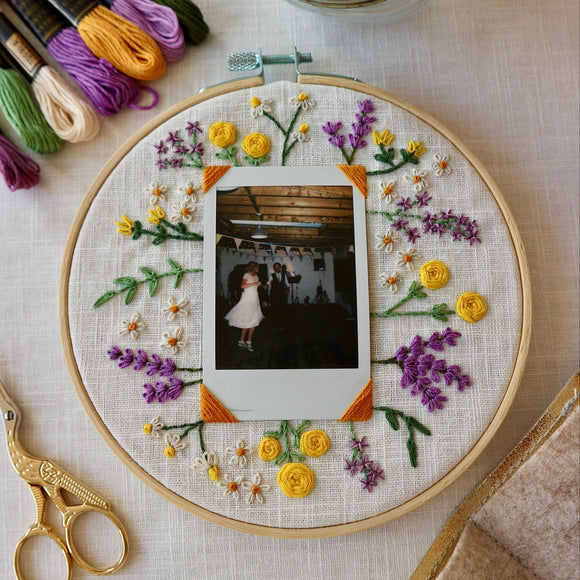 Embroidery Photo Frame KIT