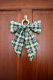 Christmas Fabric Bow