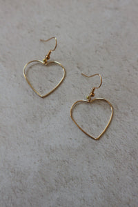 Heart Charm Earrings | Assorted Colours