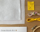 Custom Font Cross Stitch Kit