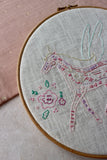 Unicorn Embroidery Kit | Nora Wright Collaboration