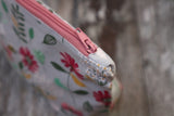 Floral Bee Make Up Bag