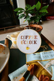 Coffee O'Clock Cross Stitch Kit