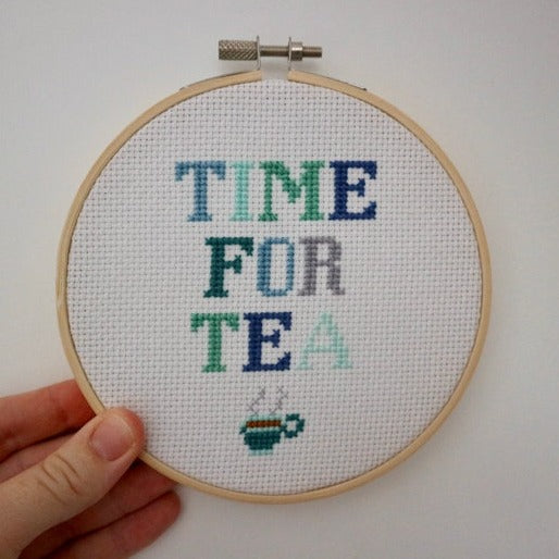 Time for Tea Cross Stitch Kit