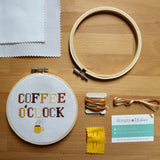 Coffee O'Clock Cross Stitch Kit