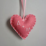 Make your own Felt Heart Decoration KIT | Assorted Colours