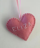 Make your own Felt Heart Decoration KIT | Assorted Colours