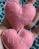Make your own Felt Heart Decoration KIT | Assorted Colours
