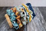 Grey Elephants Hair Scrunchie