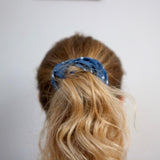 Grey Elephants Hair Scrunchie