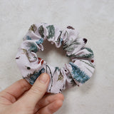 Blush Ferns Hair Scrunchie