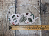 Blush Pink Ferns Eye Mask