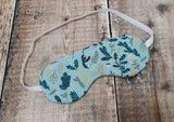 Winter Acorns Eye Mask