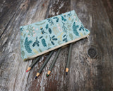 Winter Acorns Pencil Case