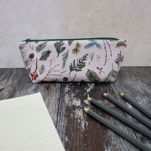 Blush Ferns Pencil Case