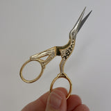 Brass Stork Scissors