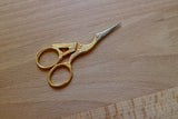 Brass Stork Scissors