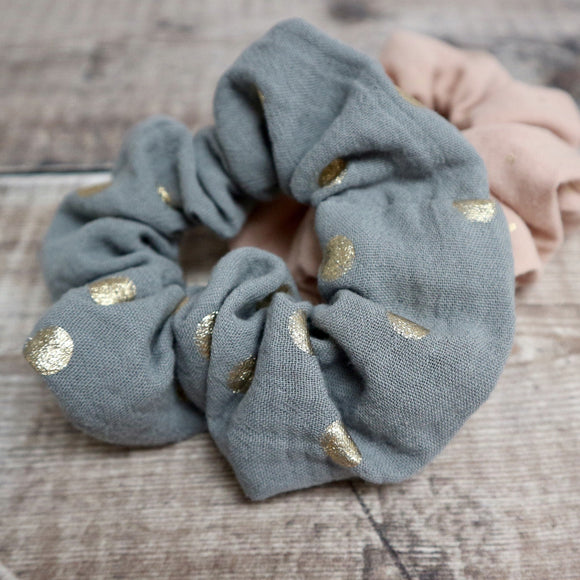 Super Soft Muslin Hair Scrunchies