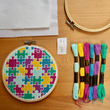 Jigsaw Cross Stitch Kit