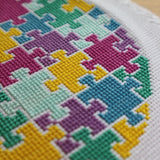 Jigsaw Cross Stitch Kit