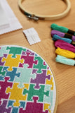 Jigsaw Cross Stitch Kit