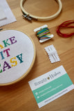 SALE Take it Easy Cross Stitch Kit