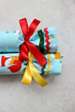 Festive Animals - Handmade Fabric Christmas Crackers