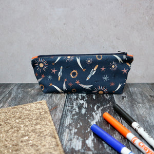 Stars and Spaceships Pencil Case