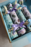 Winter Acorns - Handmade Fabric Christmas Crackers