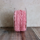 Cotton Lace Ribbon - Assorted Colours