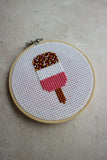 Fab Ice Lolly Cross Stitch Kit | Beginners