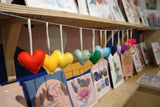 Custom Made Felt Heart Decoration | Assorted Colours