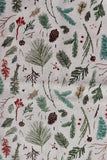 Blush Ferns - Handmade Fabric Christmas Crackers