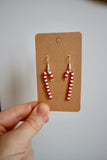 Candy Cane Earrings