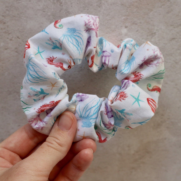 Under the Sea Hair Scrunchie