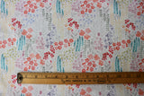 Alice Cotton Fabric | Watercolour Wildflowers