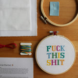 F*ck This Sh*t Cross Stitch Kit