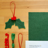 Make your own Felt Christmas Decorations
