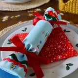 Festive Animals - Handmade Fabric Christmas Crackers