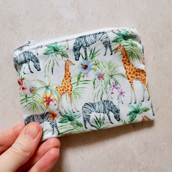 Safari Animals Coin Purse